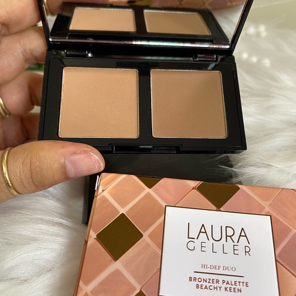 LAURA GELLER HI- DEF- DUO BRONZE PALETTE BEACHY KEEN - Picture 5 of 7